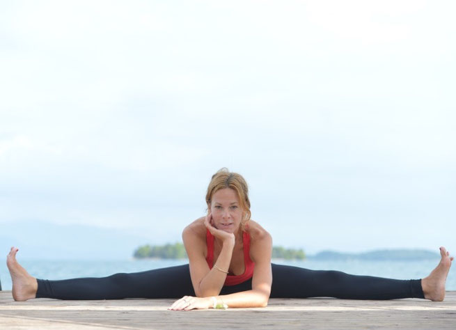 Yogalehrerin und Autorin Kristin Rübesamen im Interview mit dem Mama Yoga Blog MOMazing