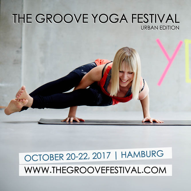 The Groove Festival mit Nadine Maslonka von Damn Good Yoga in Hamburg.